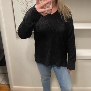 Black super soft sweater